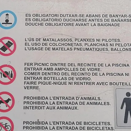 Zona Tranquila Con Piscina Y Paseos En Bici - - Es-258-80 * Росас